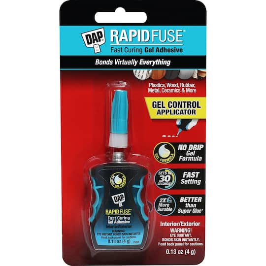DAP Rapid Fuse Gel Clear Adhesive With Control Applicator